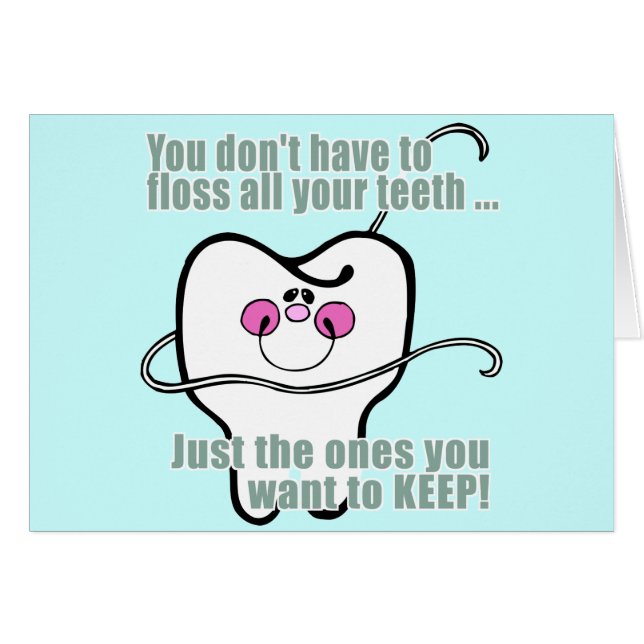 Vous ne devez pas Floss toutes vos dents (Devant horizontal)