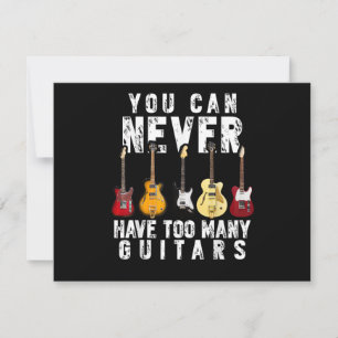 Vous ne pouvez jamais avoir trop de guitares musiq