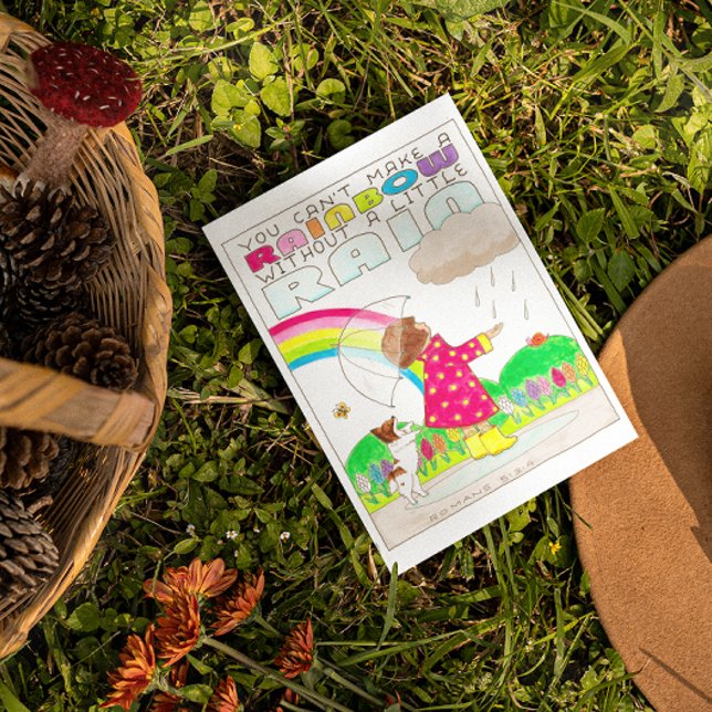 Vous ne pouvez pas créer une carte postale Rainbow (Créateur téléchargé)