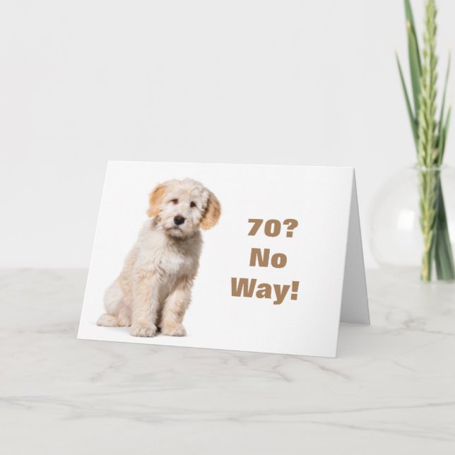 VOUS NE POUVEZ PAS ÊTRE **70** CARTE (Devant)