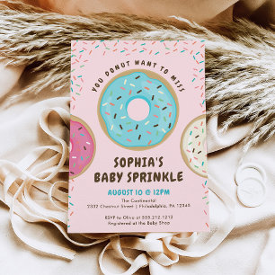 Vous ne voulez pas Mlle Baby Sprinkle Invitation