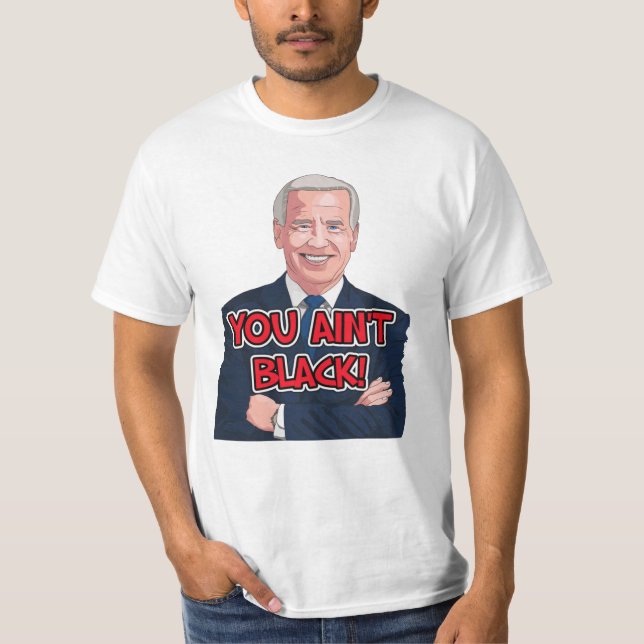 Vous n'êtes pas des t-shirts joe biden noirs et dr (Devant)