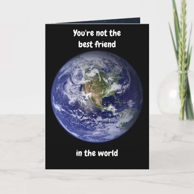 Vous n'êtes pas le meilleur ami. Carte (Devant)