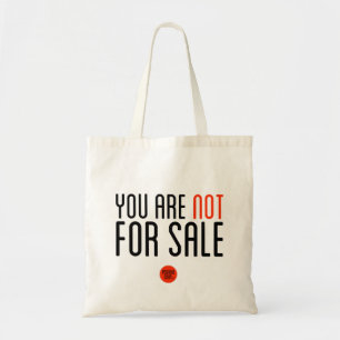 "Vous n'êtes pas sac fourre-tout en vente"