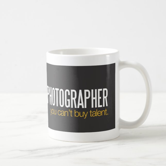 Vous n'êtes pas une tasse de café de photographe (Droite)