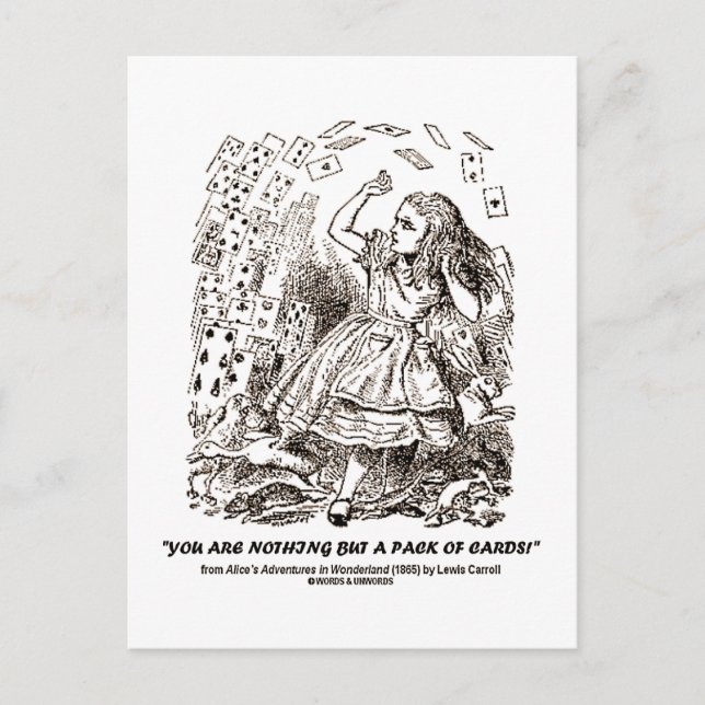 Vous N'Êtes Rien D'Autre Qu'Un Pack De Cartes (Devant)
