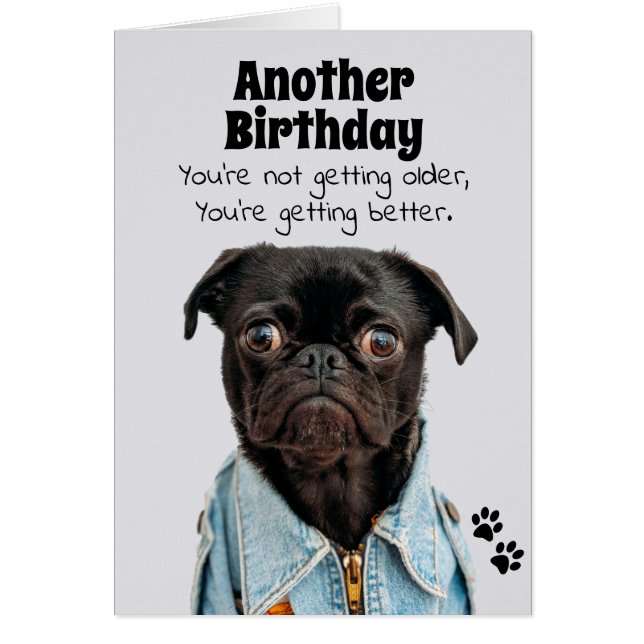 Vous obtenez une meilleure carte d'anniversaire de (Devant)