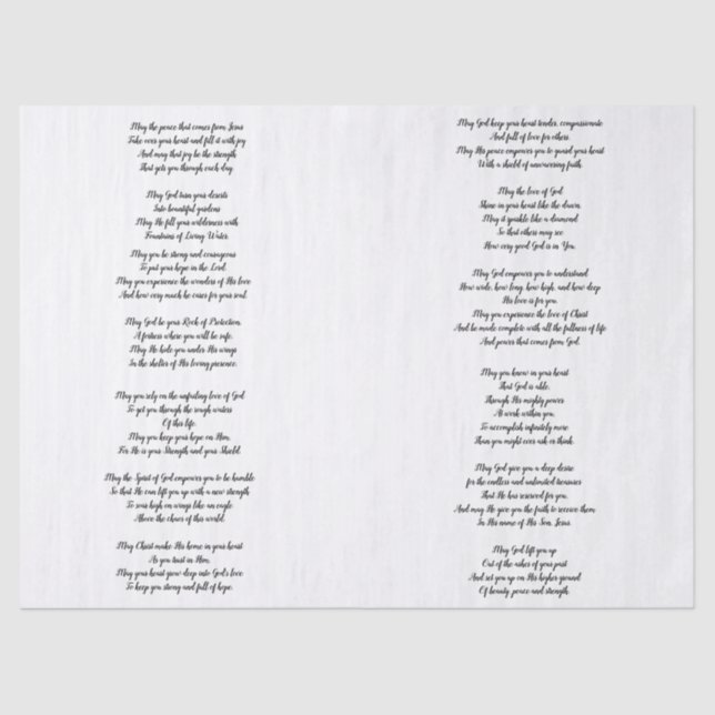 Vous papier de soie de soie de Decoupage de (Recto)