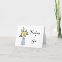 Vous penser à vous Salut Bonjour Carte de vœux de
