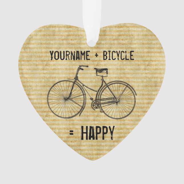 Vous plus la bicyclette égale le jaune antique (devant)