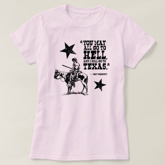 Vous pouvez tous aller au T-shirt de dames (Design devant)