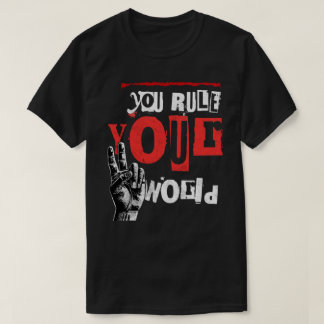 vous réglez votre monde T-Shirt à conception profo
