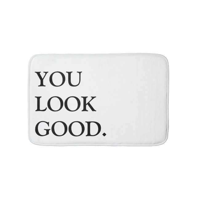 vous semblez le bon tapis de bain (Devant)