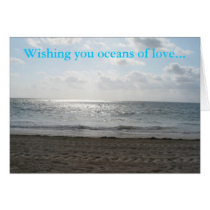 Vous souhaiter des océans d'amour