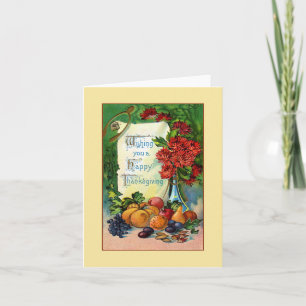Vous souhaiter un Carte pour notes Bon thanksgivin