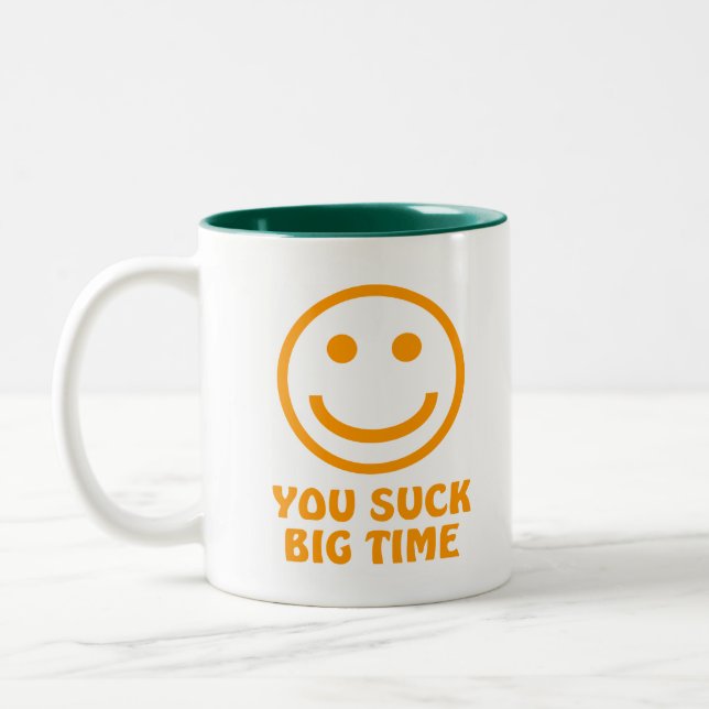 VOUS SUREZ DE GRANDES TEMPS CAFÉ Mug (Gauche)