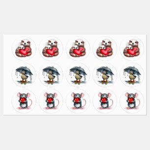 Vous tenez mes Étiquettes du coeur