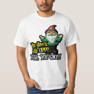 Vous vers le bas avec OPP ouais vous T-shirt de