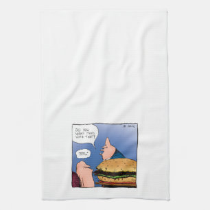 Vous voulez des frites avec ça - Serviette de dess