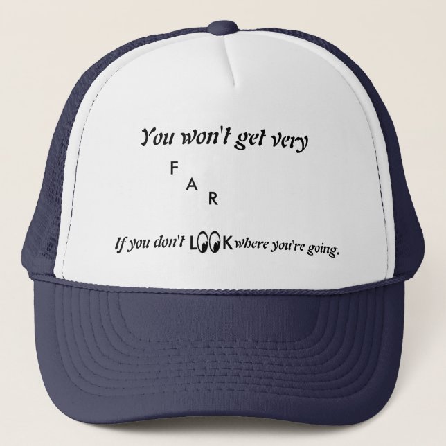 Vous Voulez Être Très Loin... Casquette (Devant)