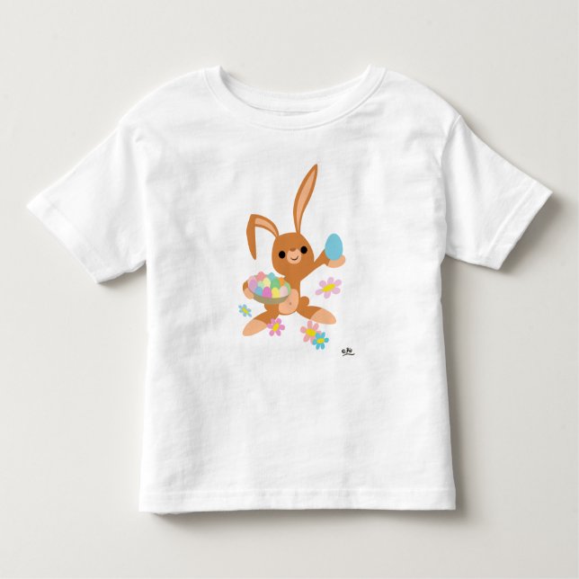 "Vous voulez un oeuf ?" dit le lapin - T-shirt Enf (Devant)