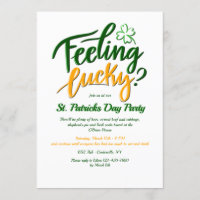 Vous vous sentez chanceux ? Invitation de la Sain