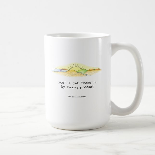 Vous y arriverez en café Mug (Droite)
