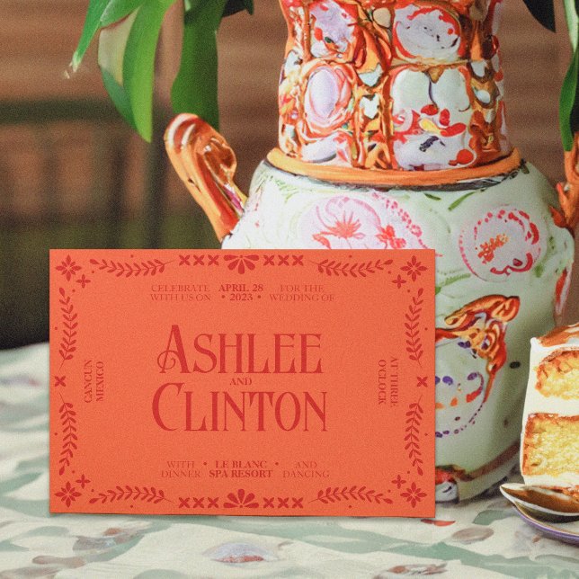 Vows Vibrants : Une Faire-part de mariage Folle Es (Créateur téléchargé)