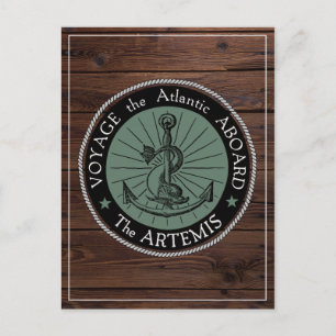 Voyage à bord de la carte postale Artemis