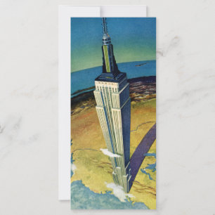 Voyage à New York City Empire State Building vinta