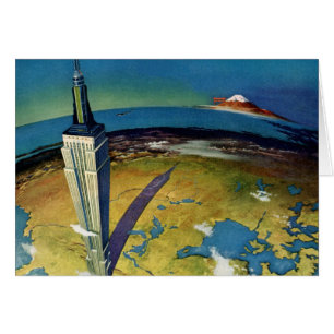Voyage à New York Empire State Building vintage