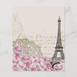 voyage à Paris scrapbook paper