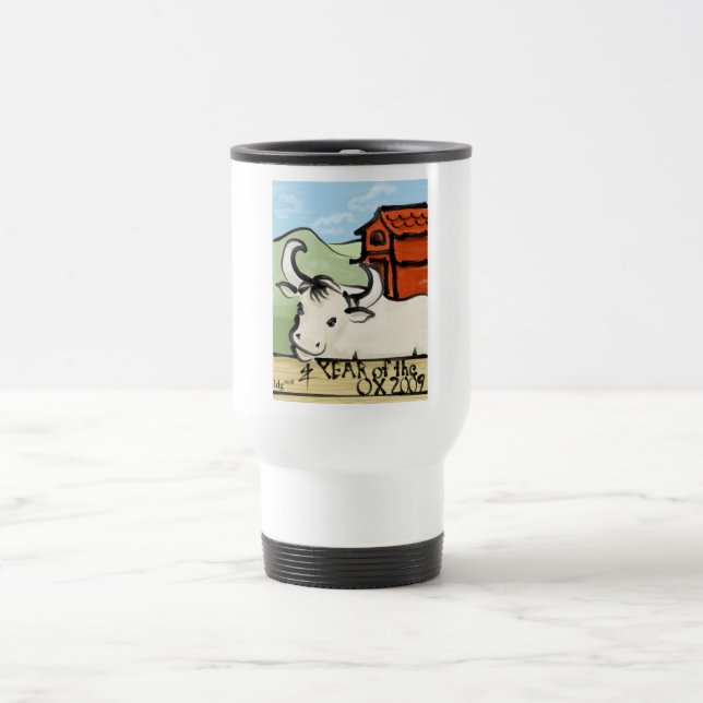 Voyage Année de l'Ox Commuter Mug (Centre)