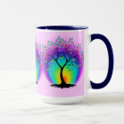Arbre arc-en-ciel de Mug