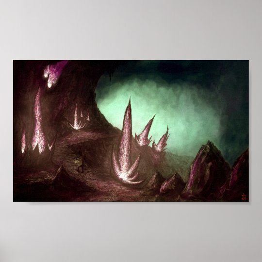 Voyage au centre de la terre, d'étrange lueurs... poster