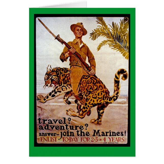 Voyage ? Aventure ? Rejoignez les Marines ! (Devant)