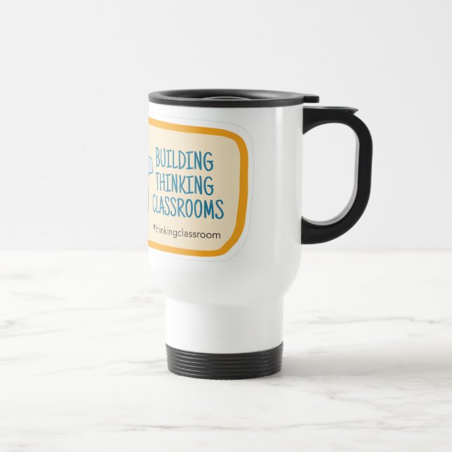 Voyage Bâtir des salles de classe de réflexion Mug (Droite)