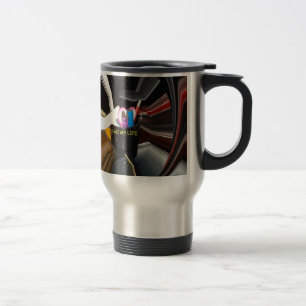 Voyage Bureau de la Mug de thé à vie morte Abstraite Art 