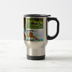 Voyage Concevez votre propre photo Collage de café Mug