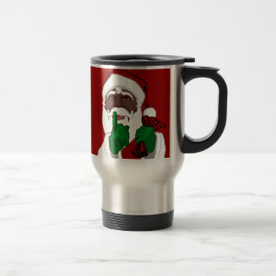 Voyage Coupe d'Afrique de Père Noël Travel Mug Coffee Pèr