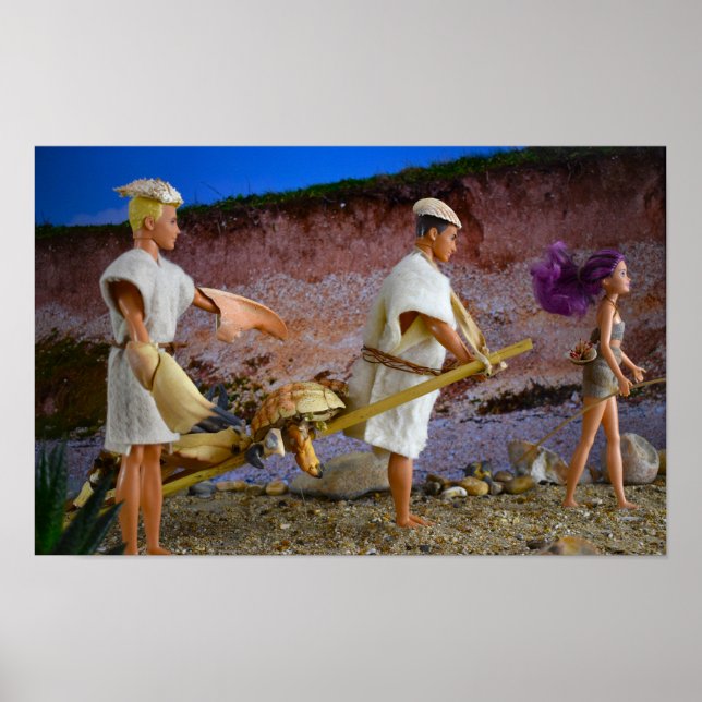 Voyage dans les terrains de chasse. affiche (Devant)