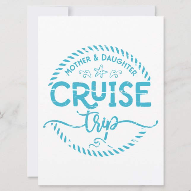 Voyage de croisière mère fille (Devant)