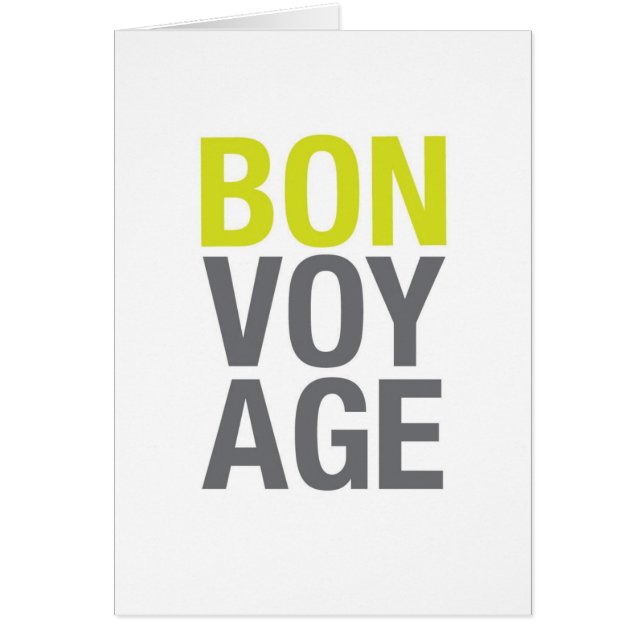 Voyage de fève (Devant)