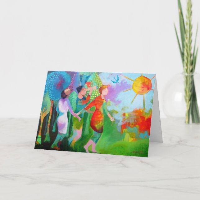 Voyage de la Sisterhood Cartes de voeux (Devant)