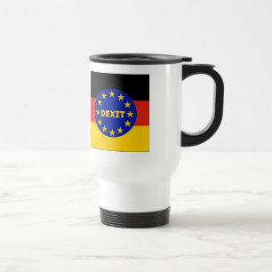 Voyage Drapeau allemand Mug Distance de l'UE