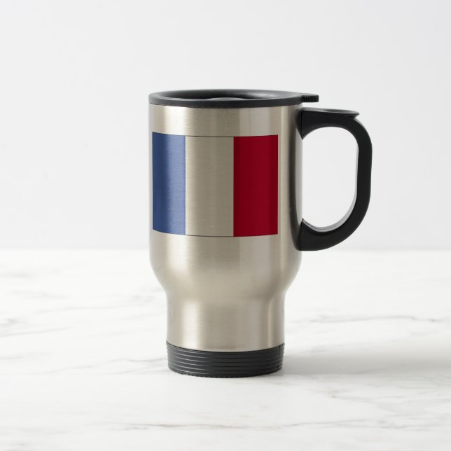 Voyage Drapeau de France Mug (Droit)