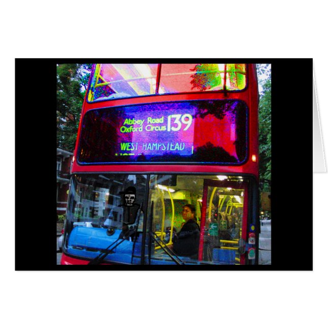 Voyage en bus sur Abbey Road (Devant horizontal)