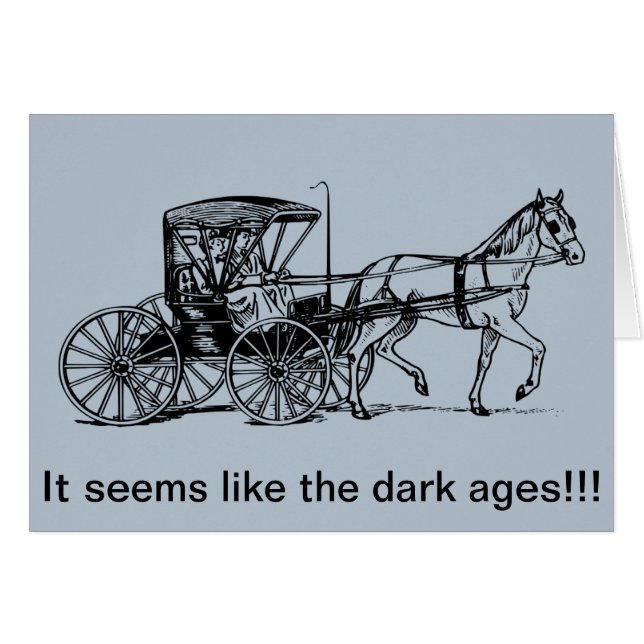 Voyage en cheval et en buggy (Devant horizontal)