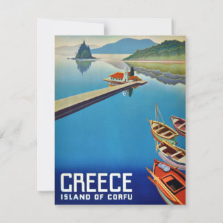 Voyage en Grèce vintage - Île de Corfou