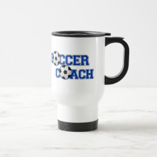 Voyage Entraîneur de football Ringer Mug